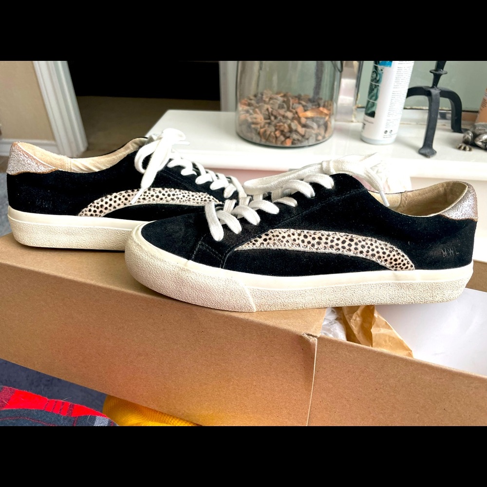 Sidewalk low-top Sneakers in calf hair by Madewell